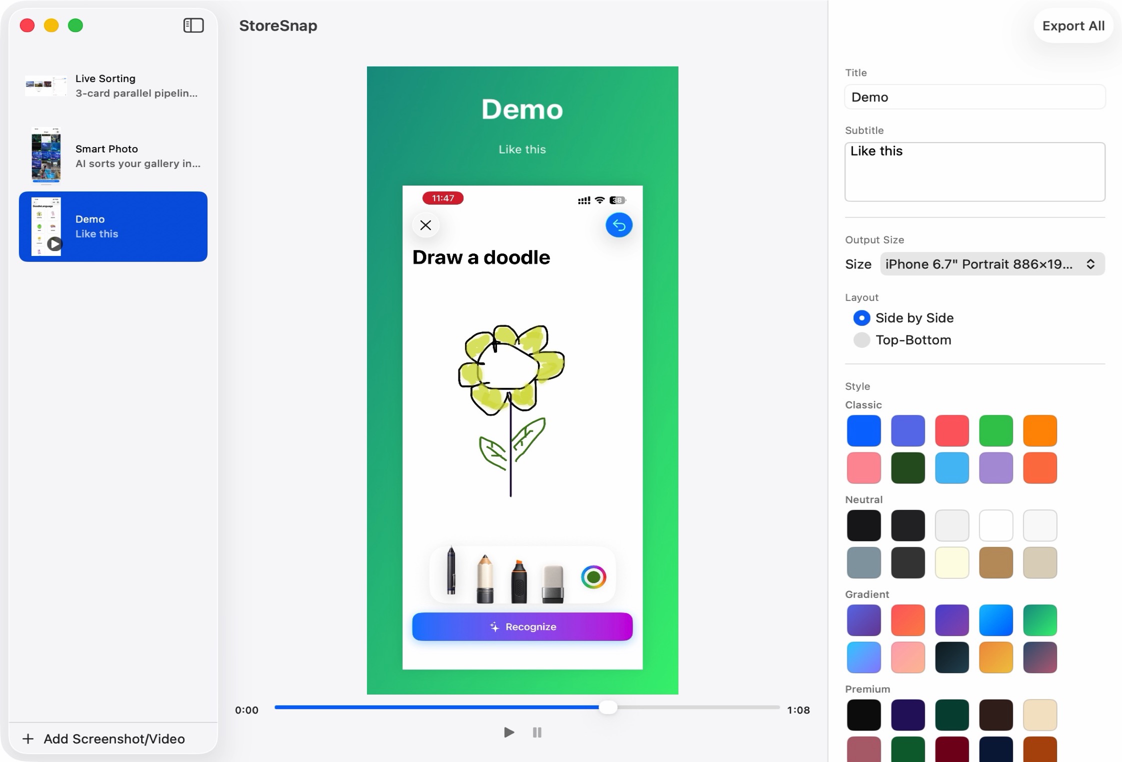 StoreSnap screenshot 3