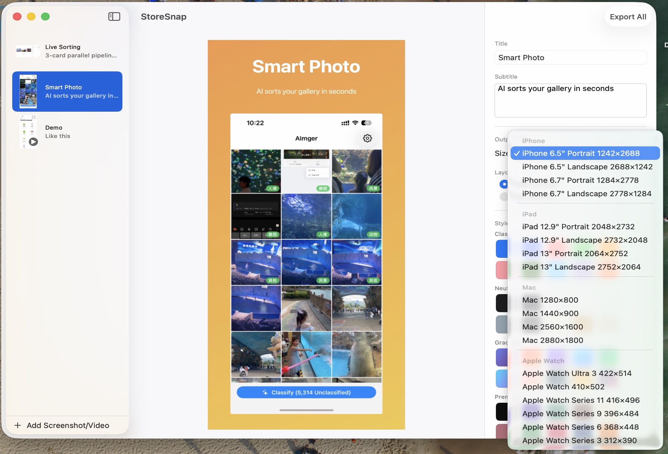 StoreSnap screenshot 4
